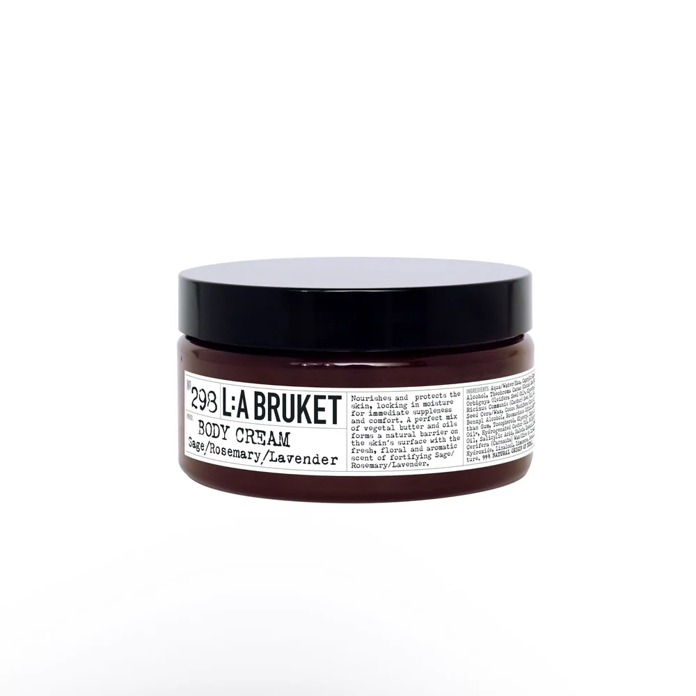 298 Body Cream Sage/Rosemary/Lavender 350 g – L:A BRUKET v:3394206 298 Body Cream Sage/Rosemary/Lavender 350 g – L:A BRUKET v:3394206