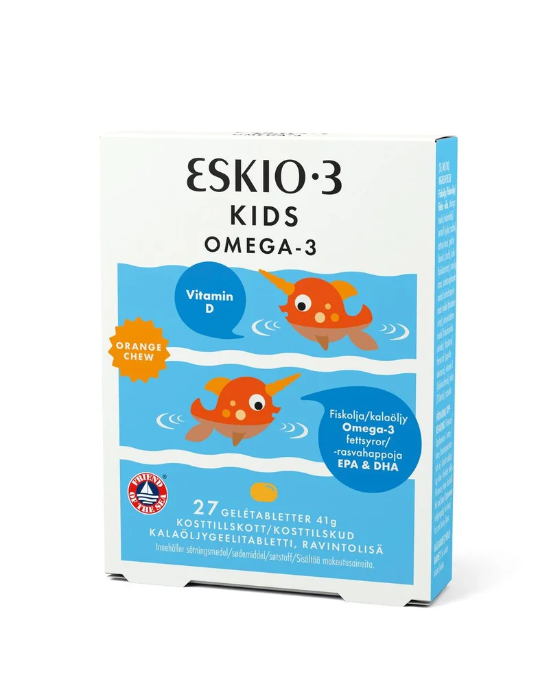 Eskio-3 Kids Gel Tabs – 27 tabletter v:9567983