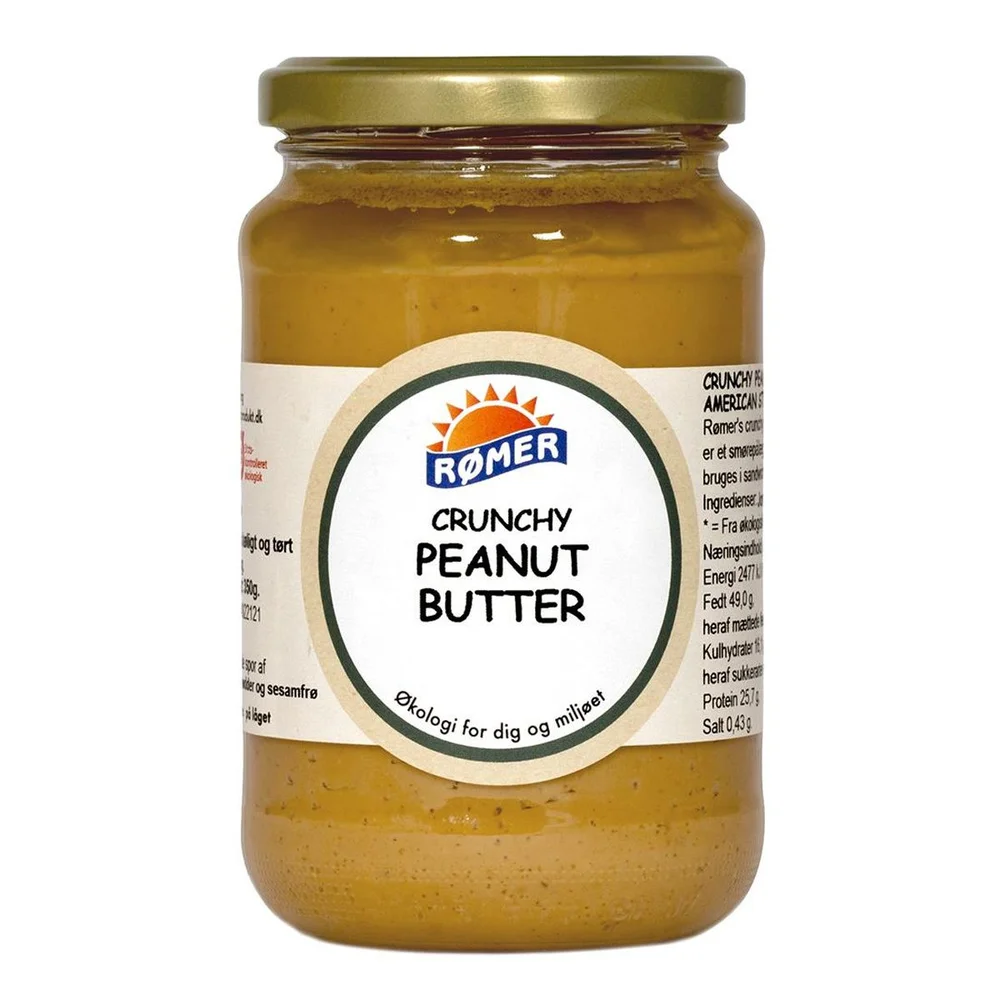 Rømer American Peanut Butter crunchy Ø – 350 g v:2674933 Rømer American Peanut Butter crunchy Ø – 350 g v:2674933