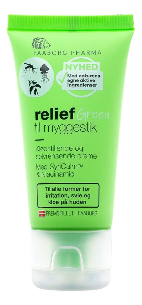 Faaborg Pharma Relief green til myggestik – 30 ml. v:9084379