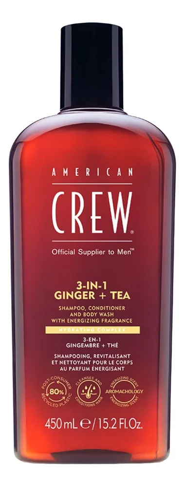 American Crew 3-in-1 Ginger + Tea – 450 ml. v:8636445 American Crew 3-in-1 Ginger + Tea – 450 ml. v:8636445