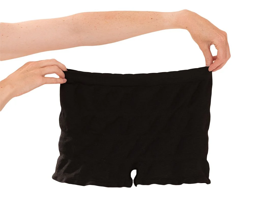 Plume Graviditets- og sykehustruse sort, L-XXL - 3 pk v:2467856