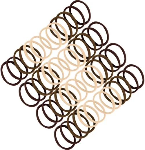 Ibero Hair Ties Brown 50 stk v:4155105