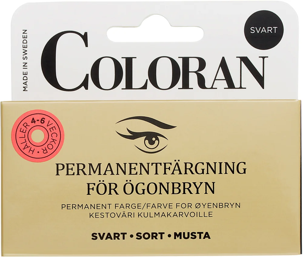 Coloran Permanent Eyebrow Color Black – Coloran v:7186186