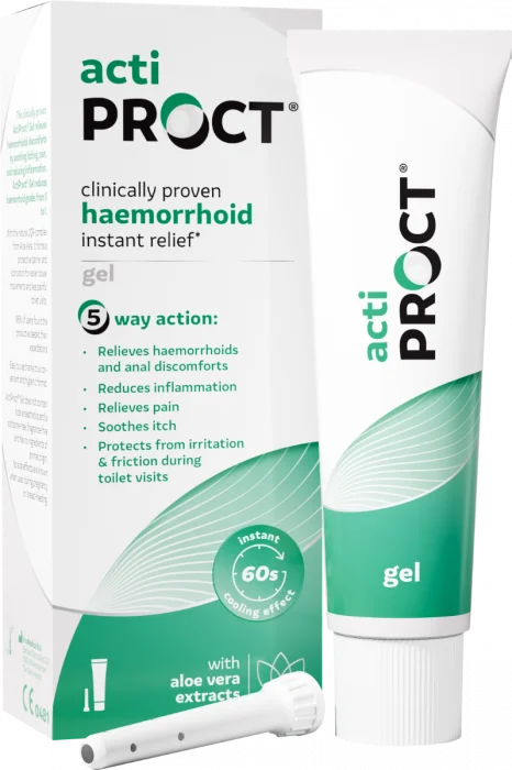 Actiproct Gel 30 g – lindring ved hemoroider v:6722835 Actiproct Gel 30 g – lindring ved hemoroider v:6722835