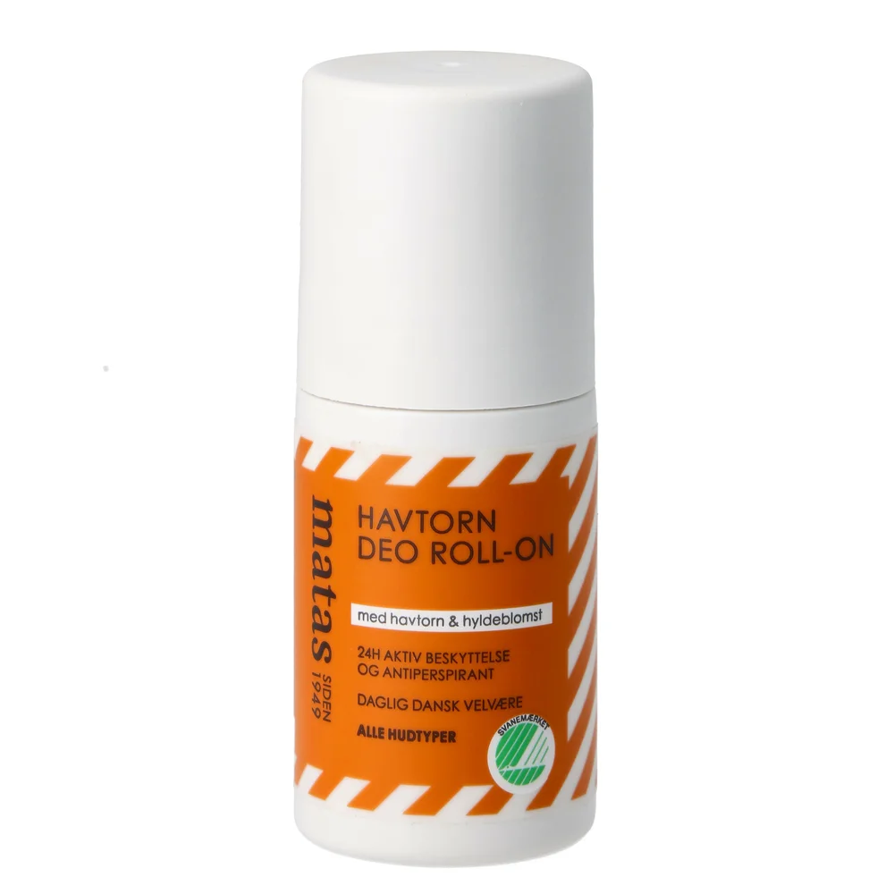 Sea Buckthorn & Elderflower Deodorant Roll On 50 ml – Matas Striber v:8881657 Sea Buckthorn & Elderflower Deodorant Roll On 50 ml – Matas Striber v:8881657