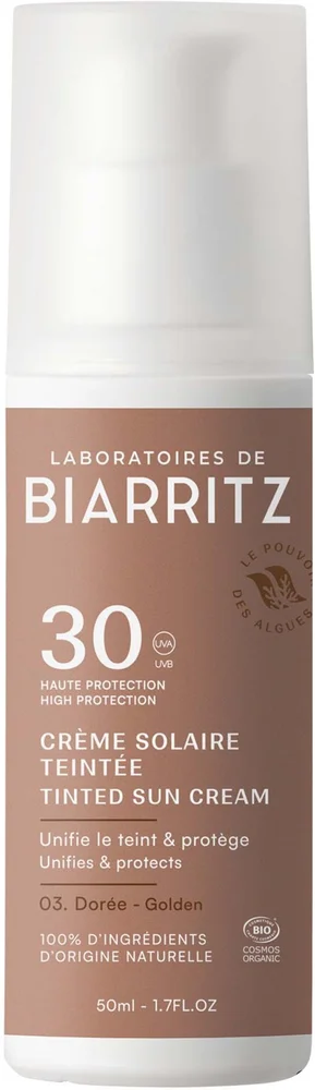 Laboratoires de Biarritz DERMO Suncare Tinted Face Sunscreen SPF30 Golden 30 ml v:9890623 Laboratoires de Biarritz DERMO Suncare Tinted Face Sunscreen SPF30 Golden 30 ml v:9890623