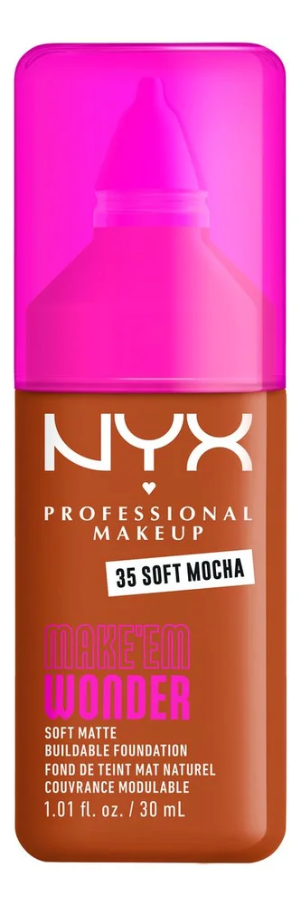 NYX Professional Makeup Make Em Wonder Foundation - 35 Soft Mocha - 30 ml. v:1734083