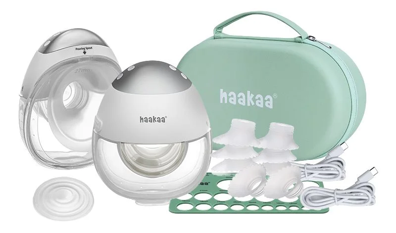 Haakaa E-Ladybug Wearable Electric Breast Pump – Deluxe Edition – 2 stk. v:5725665