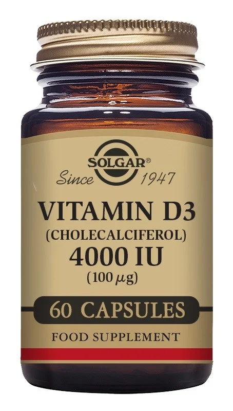 Solgar Vitamin D3 4000 IU 60kaps v:5783322