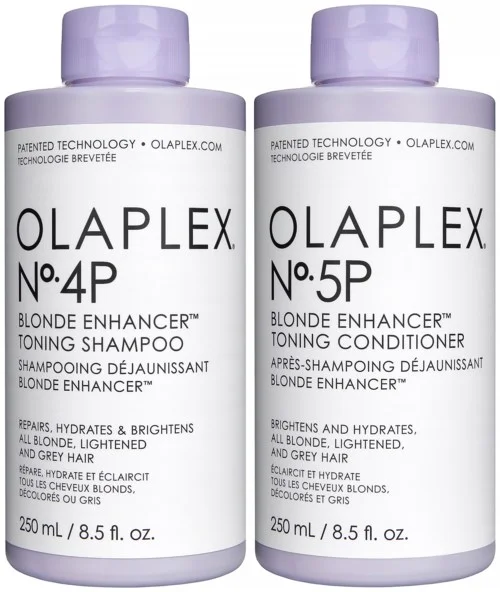 Olaplex Blonde Enhancer Bundle No.4P Shampoo 250 ml & No. 5P Conditioner 250 ml v:8421575 Olaplex Blonde Enhancer Bundle No.4P Shampoo 250 ml & No. 5P Conditioner 250 ml v:8421575