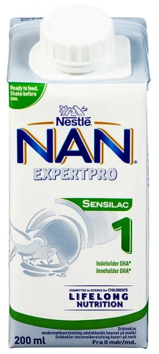 NAN EXPERTPRO Sensilac drikkeklar Fra 0 Mnd v:4466785