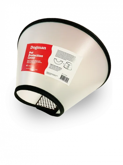 Dogman justerbar beskyttelseskrage XL 48–52 cm v:3075615