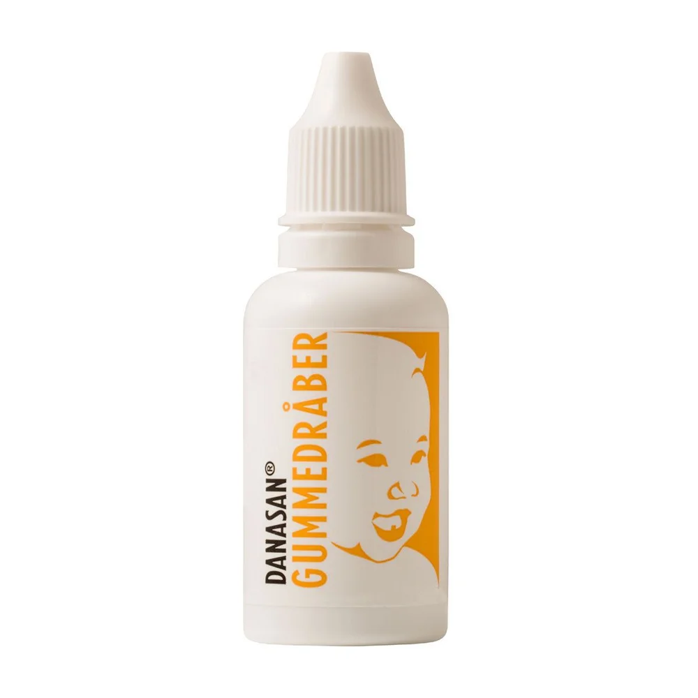 Danasan Gummedråper til tannfrembrudd – 20 ml v:6887861 Danasan Gummedråper til tannfrembrudd – 20 ml v:6887861
