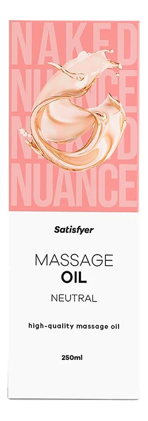 Satisfyer massage oil, Neutral - 250 ml. v:6790269