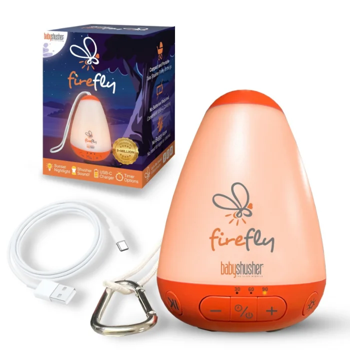 BabyShusher Shusher Firefly nattlampe 1 stk v:5150884 BabyShusher Shusher Firefly nattlampe 1 stk v:5150884