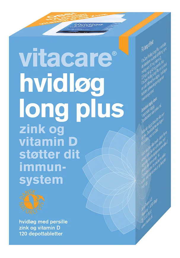 VitaCare Hvitløk Long Plus - 120 depottabl. v:4924822