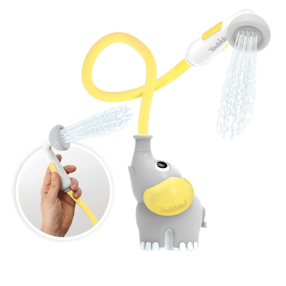 Yookidoo Elephant Baby Shower - Yellow v:2293474
