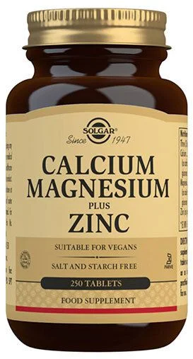 Solgar Calcium Magnesium + Zink - 250 tabl v:8484694