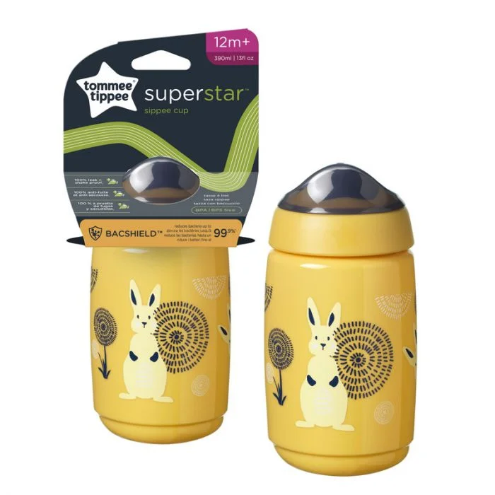 tommee tippee superstar sippee drikkekopp 12 mnd+ gul 390 ml v:4633791 tommee tippee superstar sippee drikkekopp 12 mnd+ gul 390 ml v:4633791