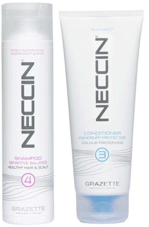 Neccin No.4 Sensitive Balance Shampoo 250 ml & No.3 Dandruff Protector Conditioner 200 ml v:4812218