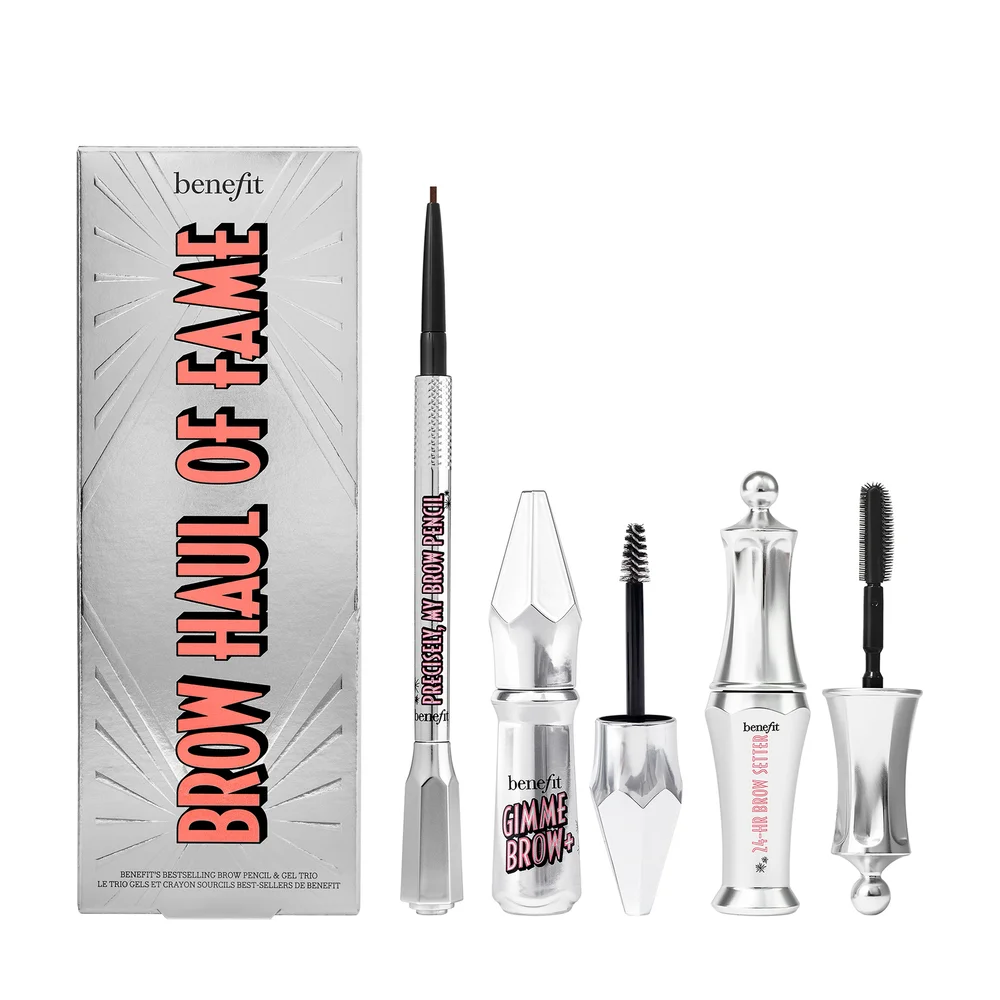 Brow Haul Of Fame - Brow Pencil, Brow Gel & Brow Setter Makeup Kit Shade 4 - Benefit v:9721131