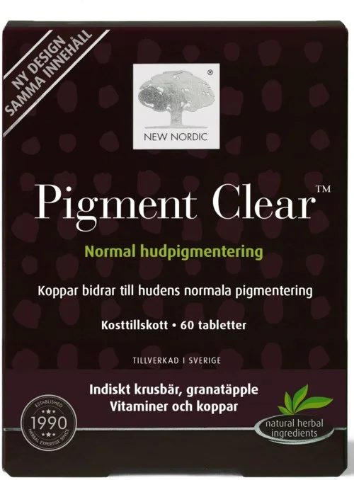New Nordic Pigment Clear 60 stk v:2313349 New Nordic Pigment Clear 60 stk v:2313349