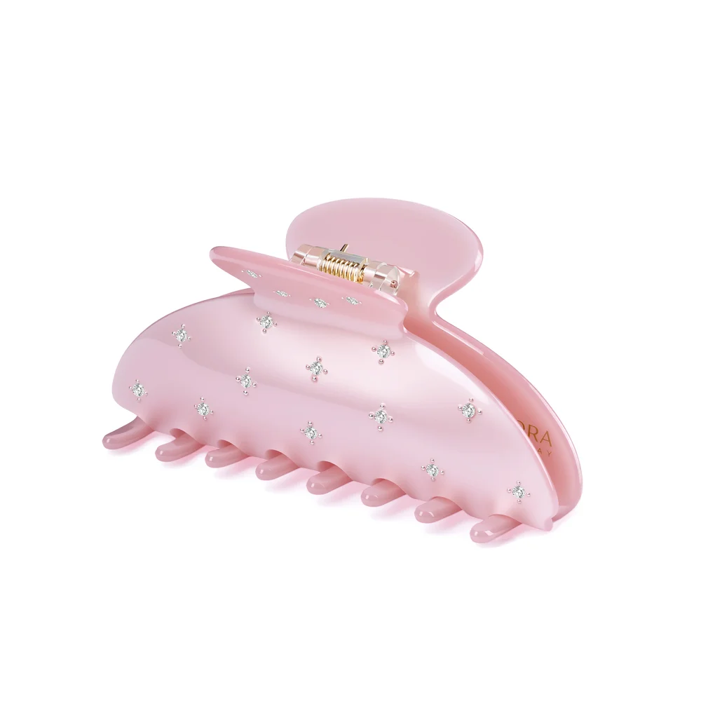 Nora Norway Hairclip Plain Big Pink v:2246873