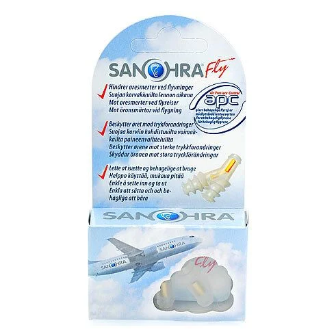 Sanohra øreplugger til fly voksne – 1 par v:6900784 Sanohra øreplugger til fly voksne – 1 par v:6900784