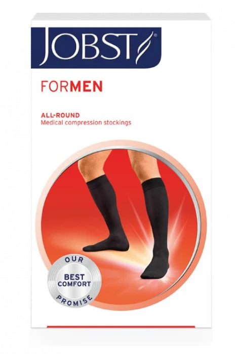 JOBST For Men kompresjonsstrømpe K1 sort S v:2477420