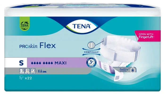 TENA Proskin Flex Maxi beltebleie str S 22 stk v:4332762