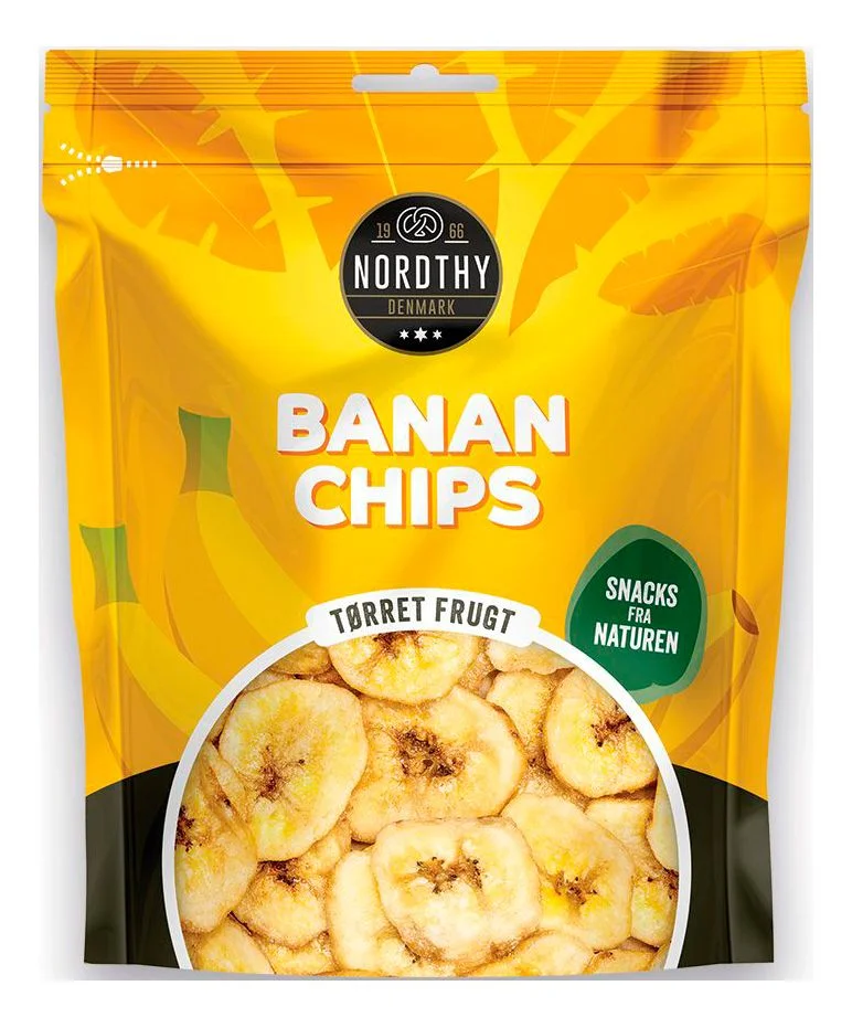 Nordthy Bananchips – 160 g. v:2163964 Nordthy Bananchips – 160 g. v:2163964