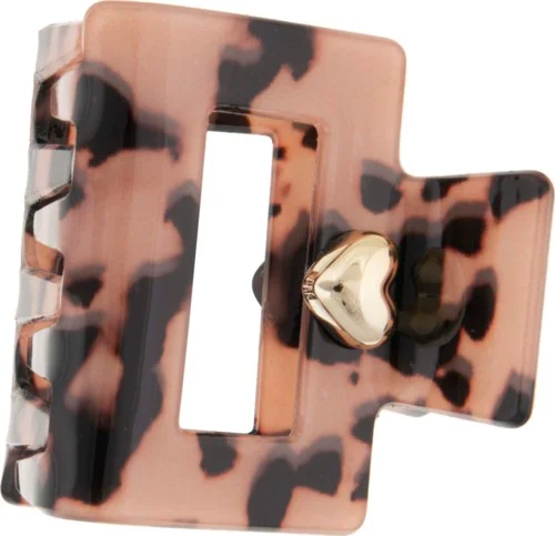 Dazzling Hair Clip Mini 5 cm Beige/Brown v:3801074 Dazzling Hair Clip Mini 5 cm Beige/Brown v:3801074