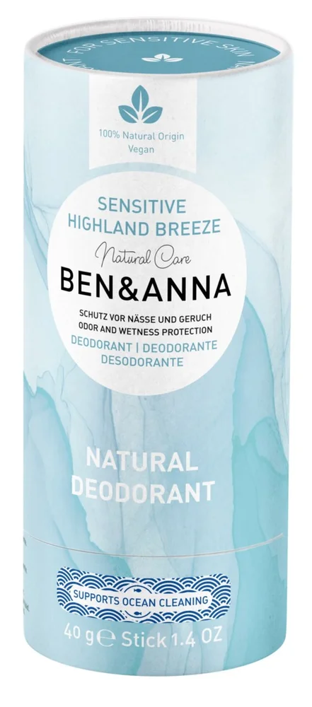 Ben & Anna Deodorant Sensitive Highland Breeze 40 g v:6855774 Ben & Anna Deodorant Sensitive Highland Breeze 40 g v:6855774