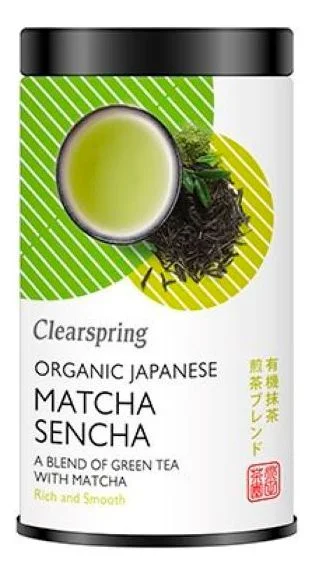 Clearspring Matcha Sencha Grønn Te Ø – 85 g. v:8470916 Clearspring Matcha Sencha Grønn Te Ø – 85 g. v:8470916