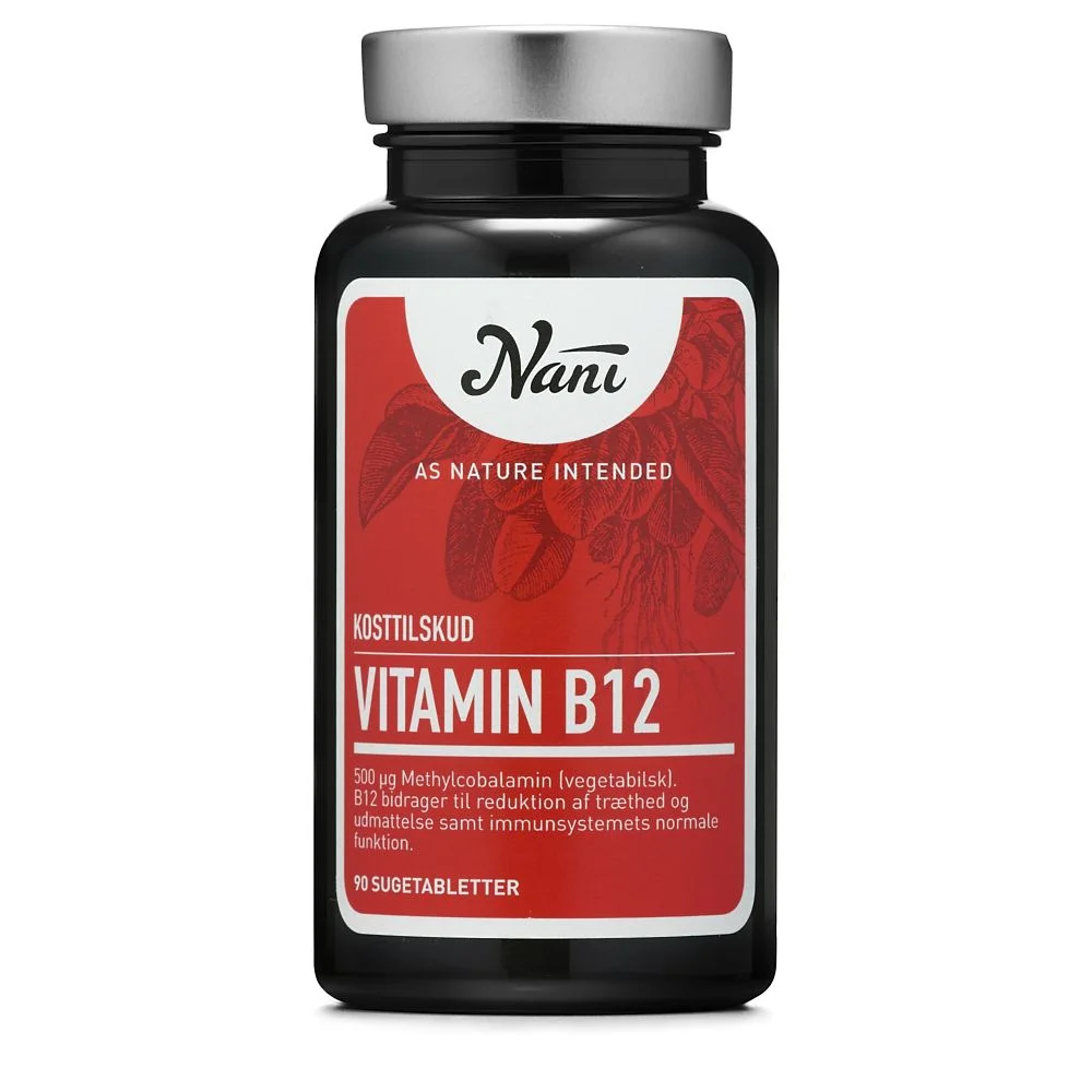 Nani Vitamin B12 500 µg – 90 tabl v:5333007 Nani Vitamin B12 500 µg – 90 tabl v:5333007