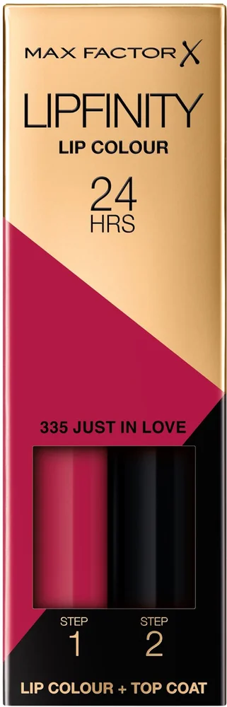 Max Factor Lipfinity 2-Step Long Lasting Lipstick 335 Just In Love v:4615146 Max Factor Lipfinity 2-Step Long Lasting Lipstick 335 Just In Love v:4615146