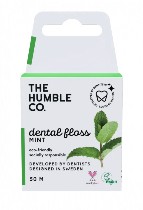 The Humble Co. Dental Floss Fresh Mint 50 M 1stk v:7577701 The Humble Co. Dental Floss Fresh Mint 50 M 1stk v:7577701