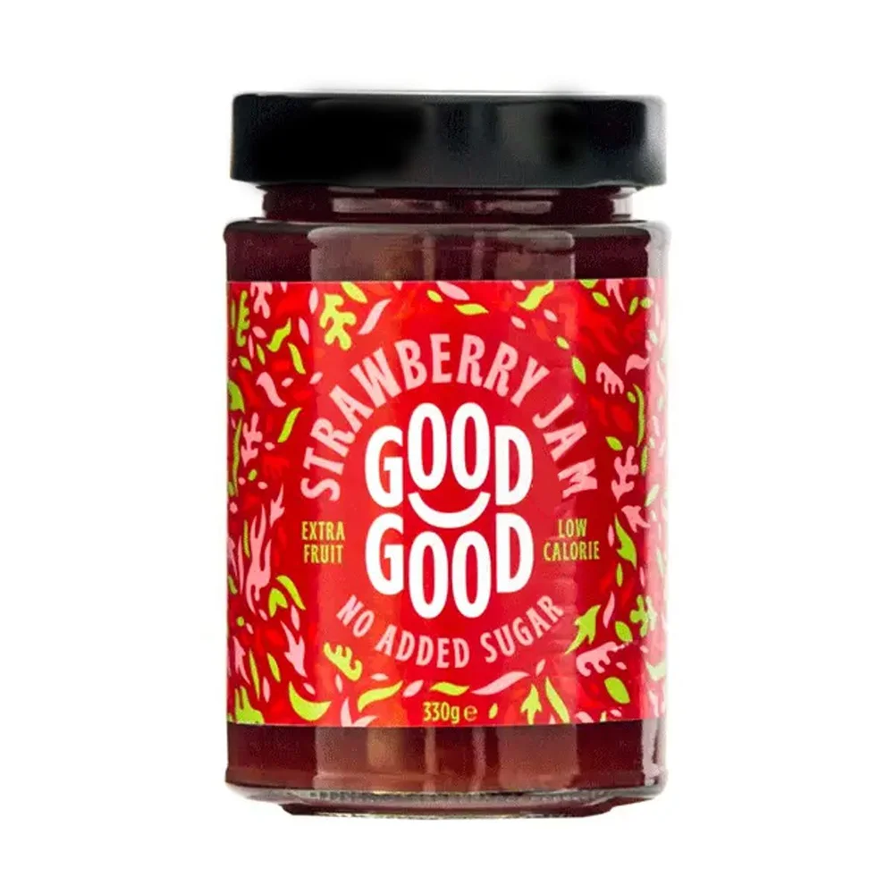 Good Good Sweet Jam with Stevia Strawberry - 330 g. v:7894426