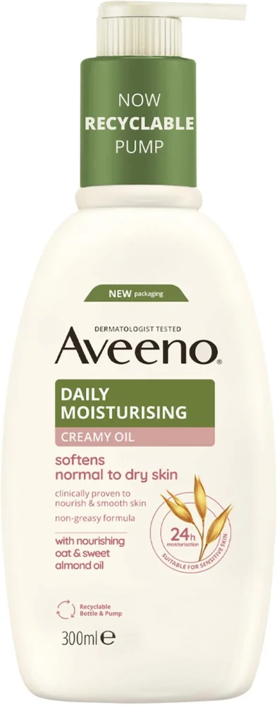 Aveeno Daily Moisturising Creamy Oil 300 ml v:5536733 Aveeno Daily Moisturising Creamy Oil 300 ml v:5536733