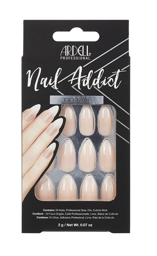 Ardell Nail Addict French Ombre Fade – Perfekte Løsnegler v:3904878