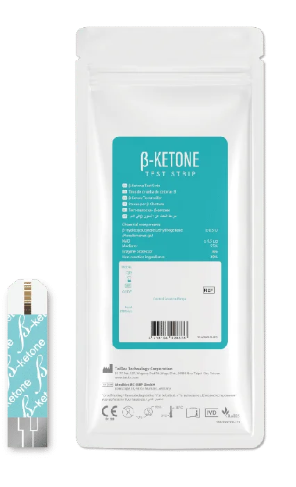 Taidoc Ketone teststrips 100 stk v:7599789 Taidoc Ketone teststrips 100 stk v:7599789