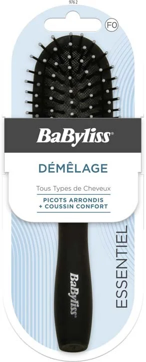 BaByliss Paris Accessories Midi Detangling Cushion Brush Black v:5793226