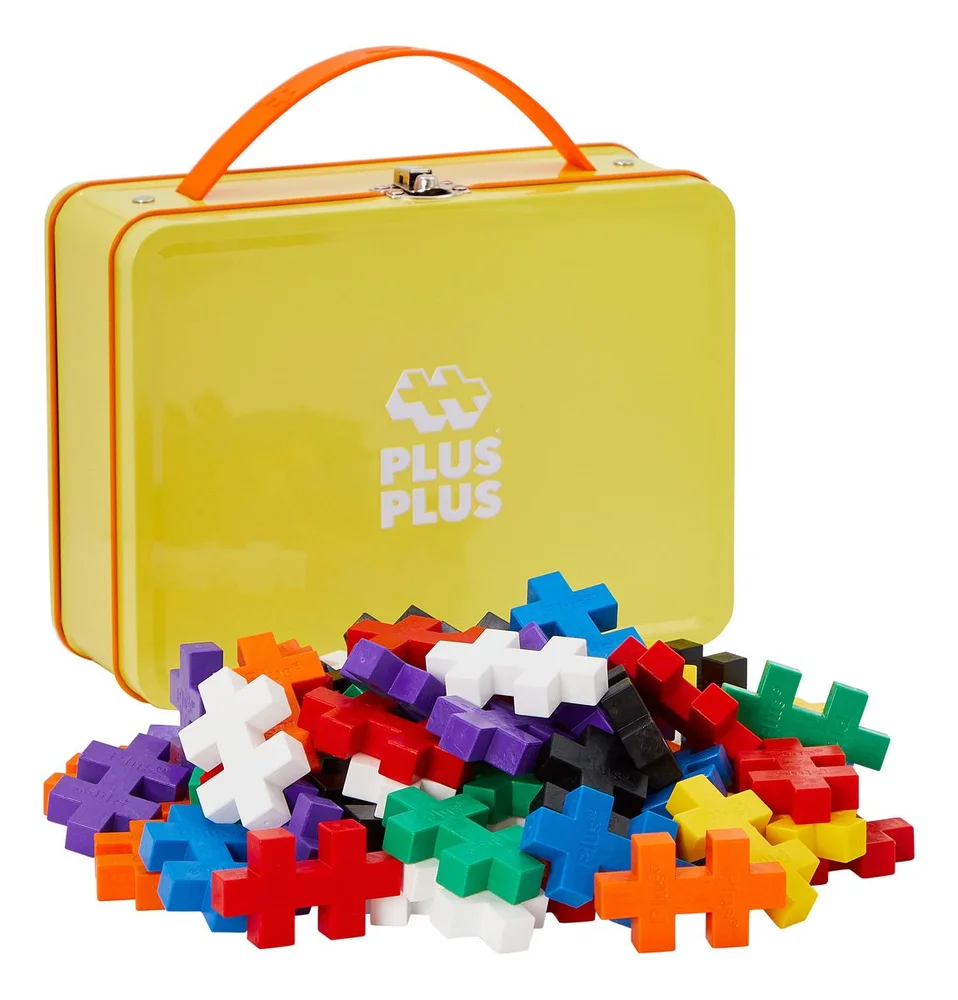 Plus-Plus BIG Metal Suitcase Basic – 70 stk. v:7557911 Plus-Plus BIG Metal Suitcase Basic – 70 stk. v:7557911