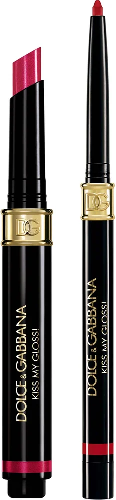 Dolce & Gabbana Bold Kiss My Gloss! 4D Gloss Stick & Lip Liner Duo 5 Red v:7596343 Dolce & Gabbana Bold Kiss My Gloss! 4D Gloss Stick & Lip Liner Duo 5 Red v:7596343