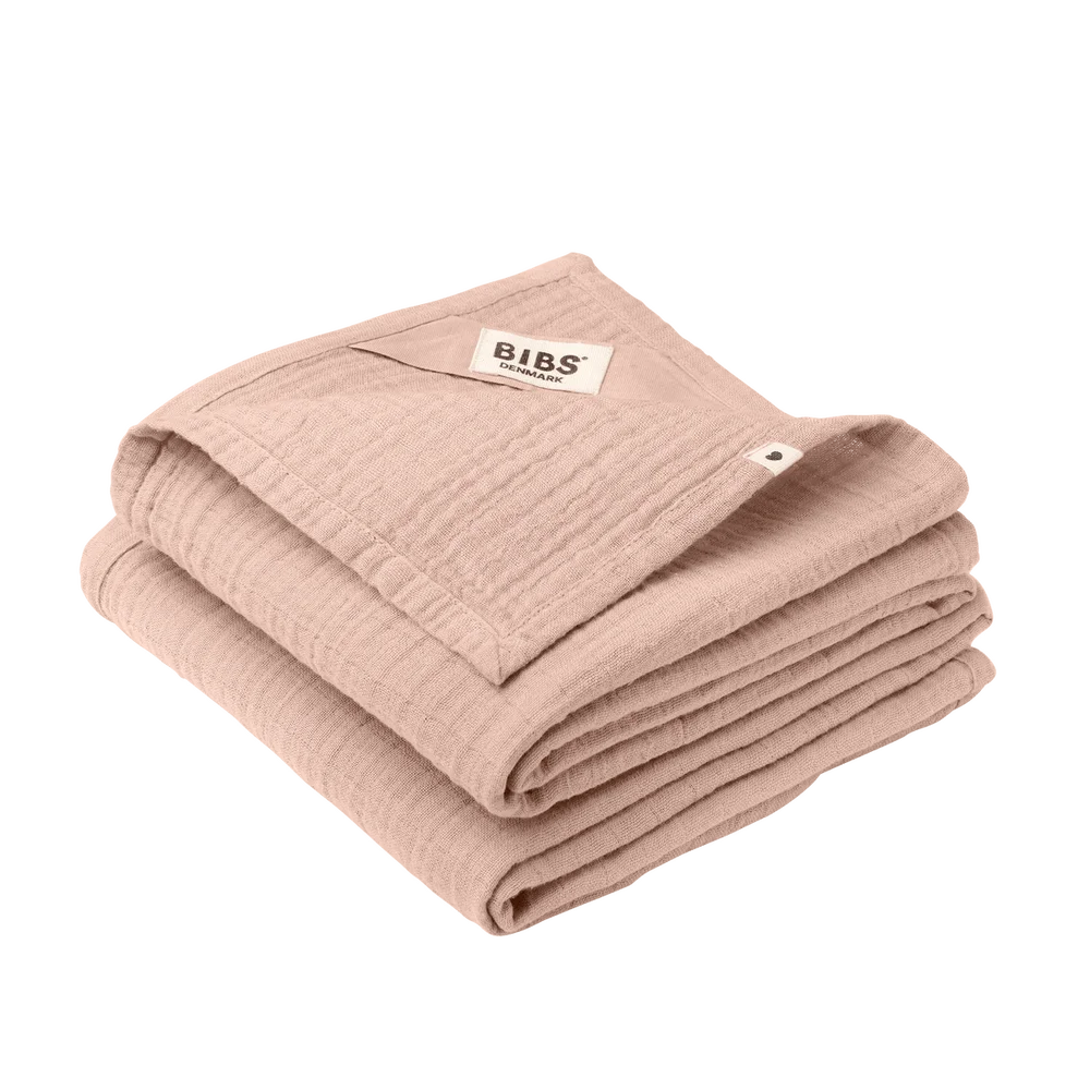 BIBS Babyklut Blush 70×70 cm – 2 pakk v:3352588 BIBS Babyklut Blush 70×70 cm – 2 pakk v:3352588