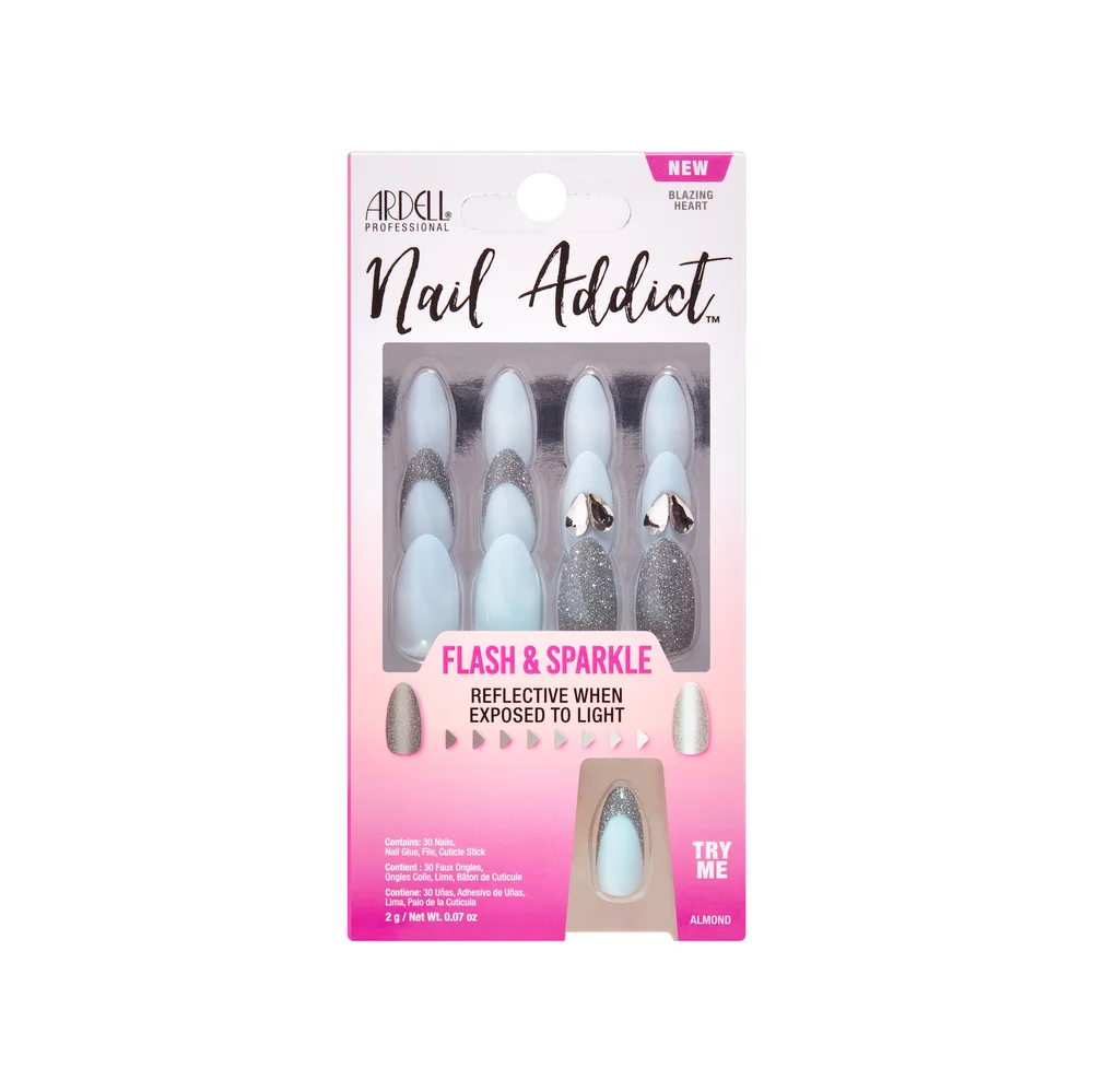 Nail Addict Flash & Sparkle Blazing Heart – Ardell v:5855971