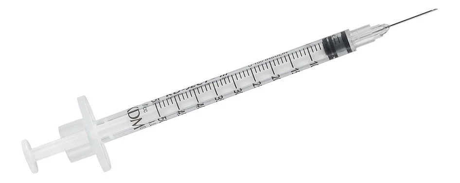 KD-Ject III sprøyte m. kanyle 0,5ml 29Gx½" 0,3x12mm steril - 100 stk. v:8033018