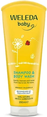 Weleda Baby Calendula Shampoo & Body Wash 200 ml v:3508914 Weleda Baby Calendula Shampoo & Body Wash 200 ml v:3508914