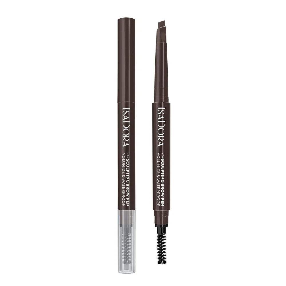 The Sculpting Brow Pen Volumize & Waterproof 02 Dark Brown – IsaDora v:8141931